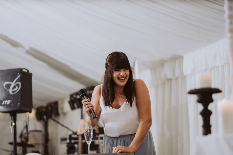 Georgie + Glenn // Backyard Wedding