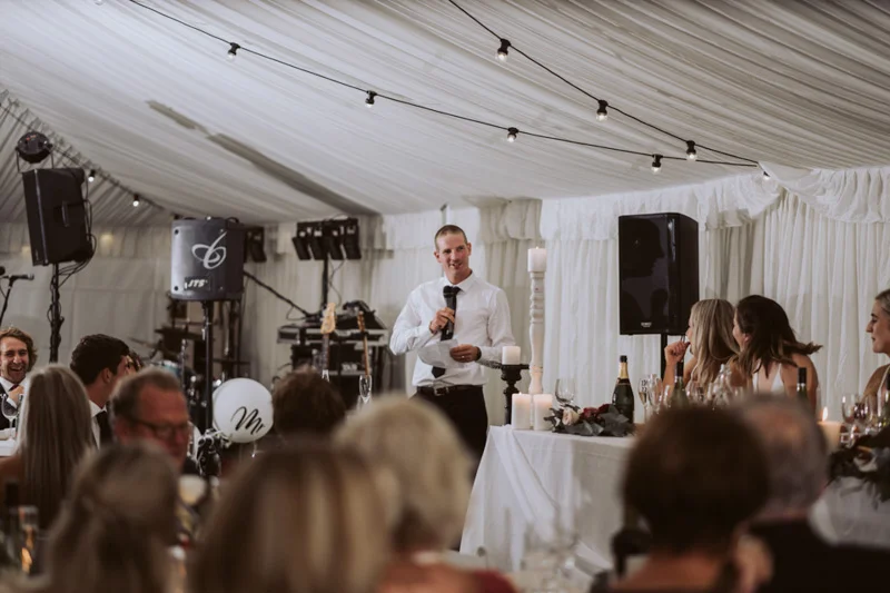 Georgie + Glenn // Backyard Wedding