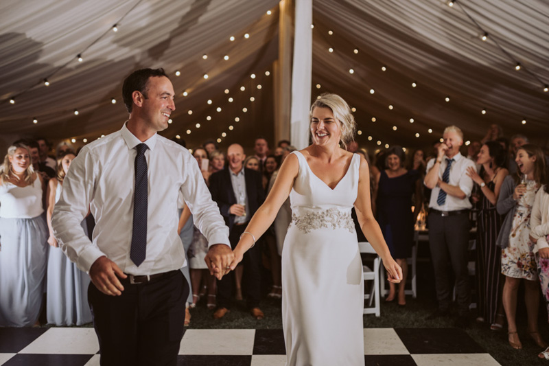 Georgie + Glenn // Backyard Wedding
