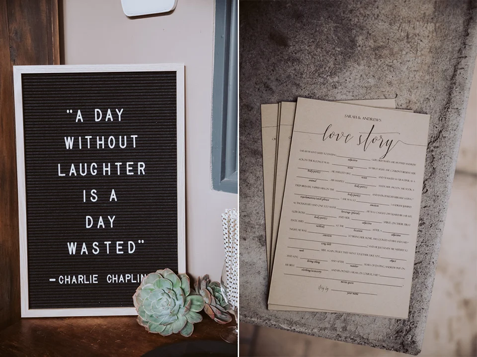 Sarah + Andrew // The Milk Station