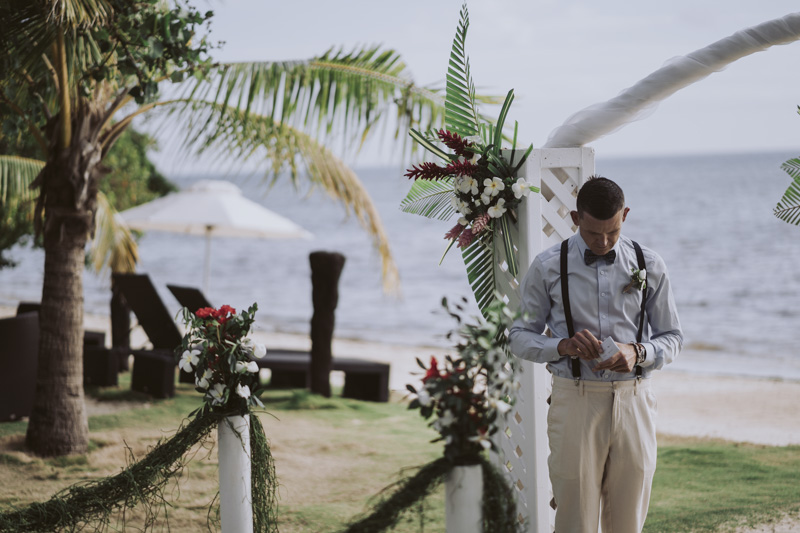 Lou + Win's wedding on Malolo Island, Fiji