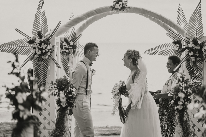 Lou + Win's wedding on Malolo Island, Fiji