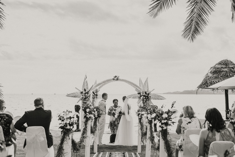 Lou + Win's wedding on Malolo Island, Fiji