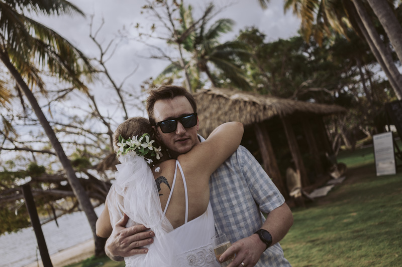 Lou + Win's wedding on Malolo Island, Fiji