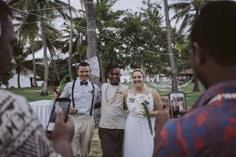 Lou + Win's wedding on Malolo Island, Fiji