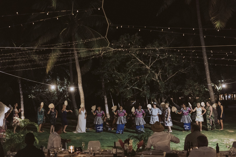 Lou + Win's wedding on Malolo Island, Fiji