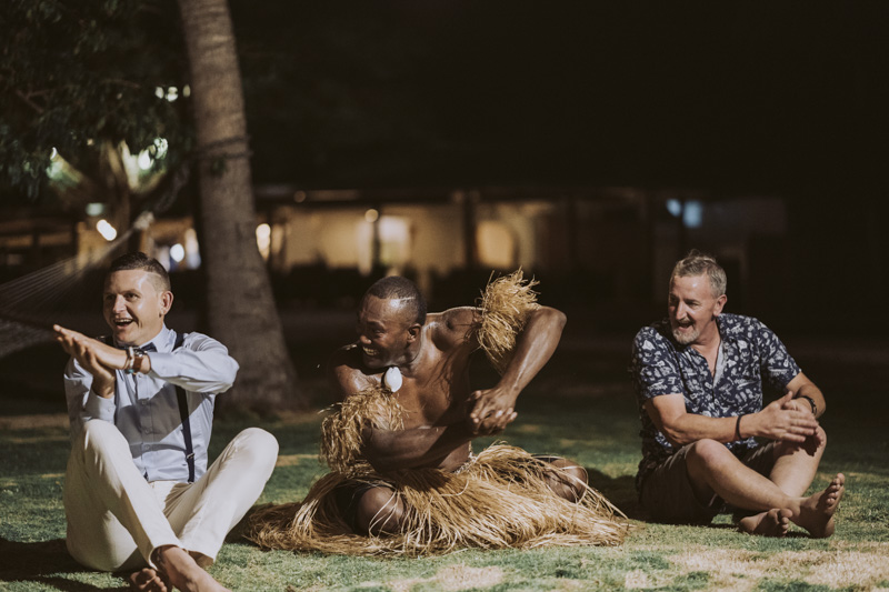 Lou + Win's wedding on Malolo Island, Fiji