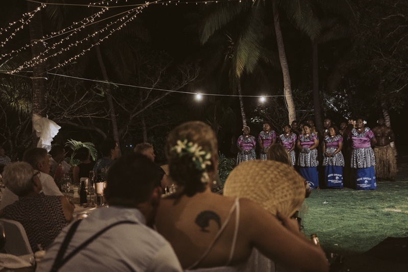 Lou + Win's wedding on Malolo Island, Fiji