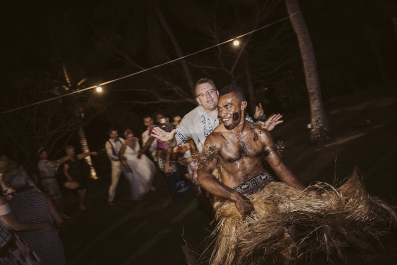 Lou + Win's wedding on Malolo Island, Fiji