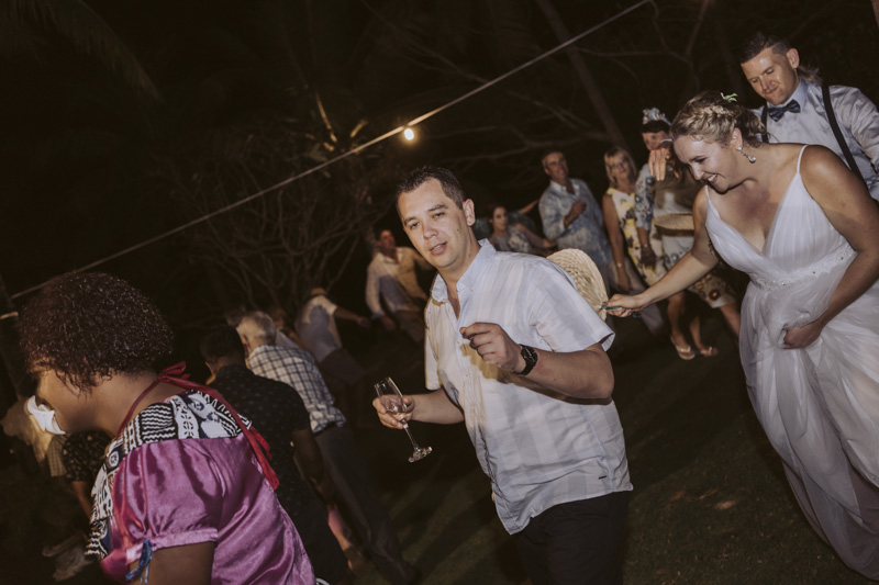 Lou + Win's wedding on Malolo Island, Fiji