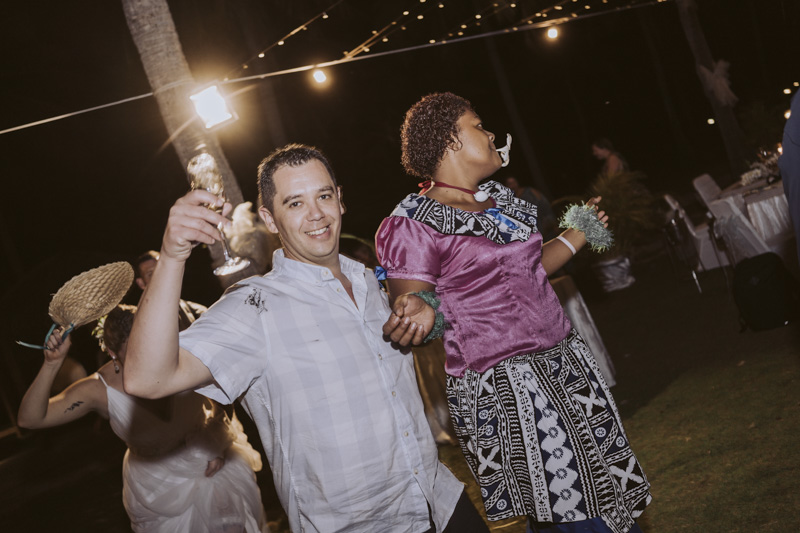 Lou + Win's wedding on Malolo Island, Fiji