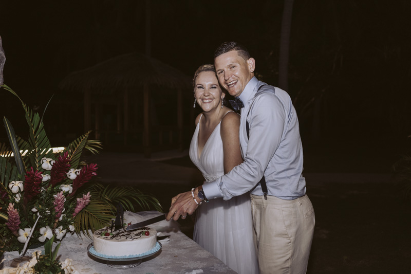 Lou + Win's wedding on Malolo Island, Fiji