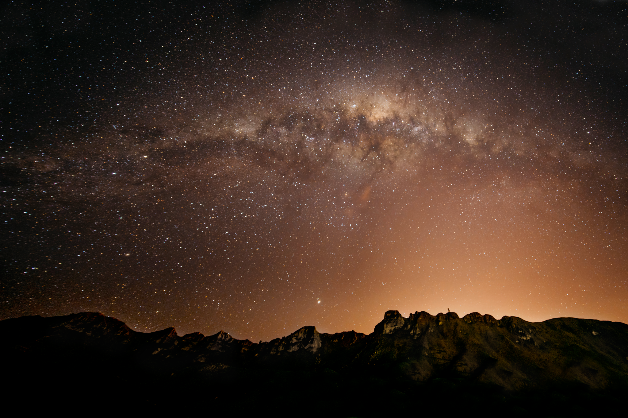 Starry eyed at Te Mata Peak