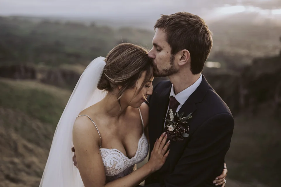 Rebecca + Callum // Black Barn Wedding