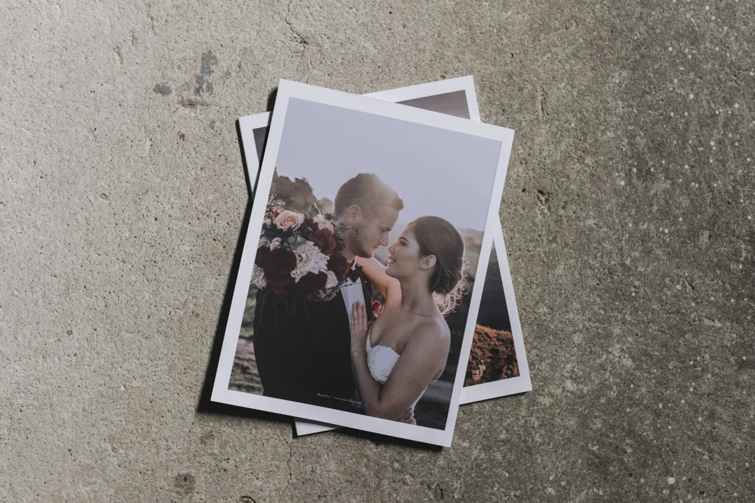 A new way of printing your wedding photos