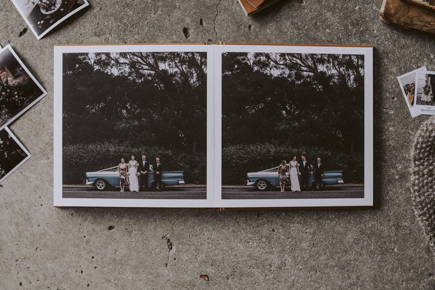 Album Template - 10x10 Flush-Mount Wedding Photo Album for Pro