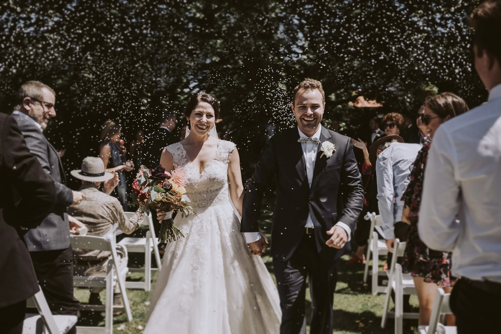 Rebecca + Sam's Whanganui wedding