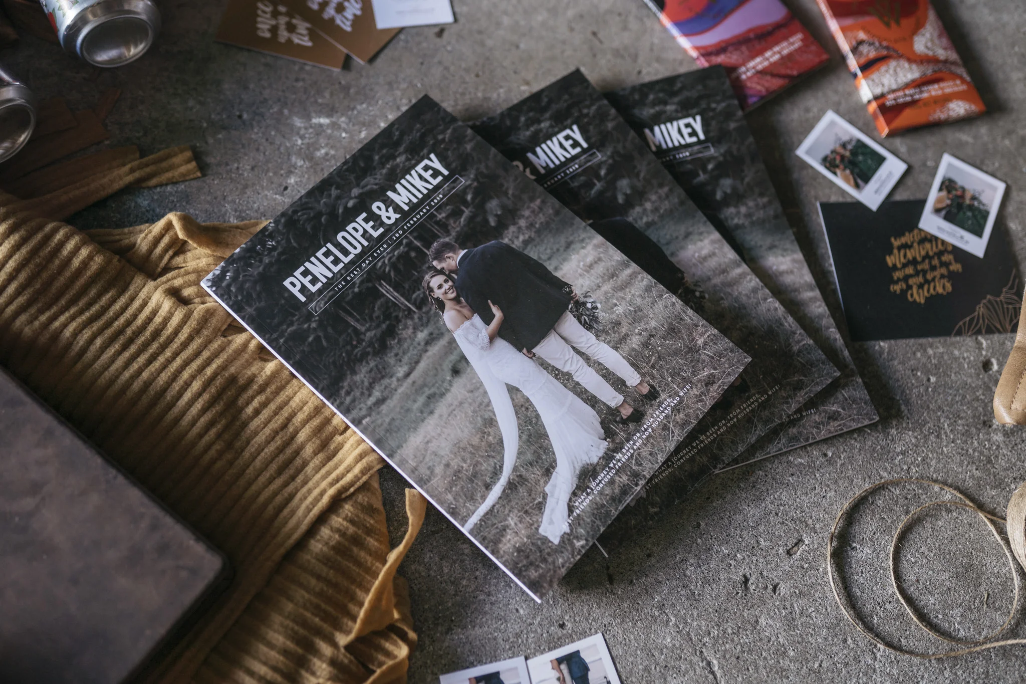 Your very own New Zealand Wedding Magazine Albums