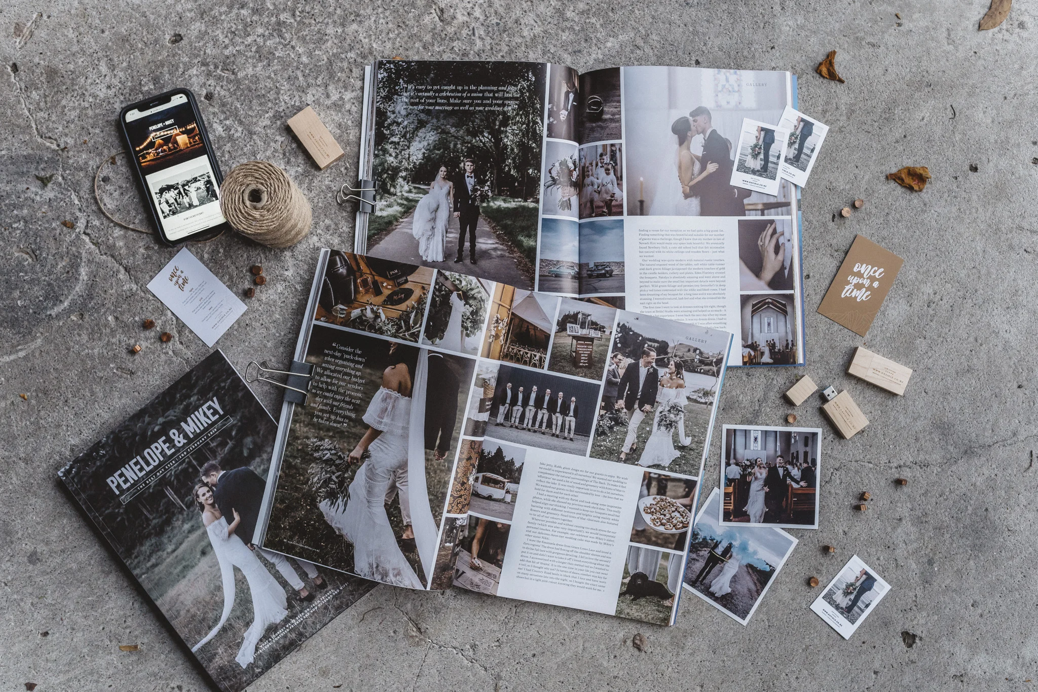 Back to back New Zealand Weddings Magazine double feature