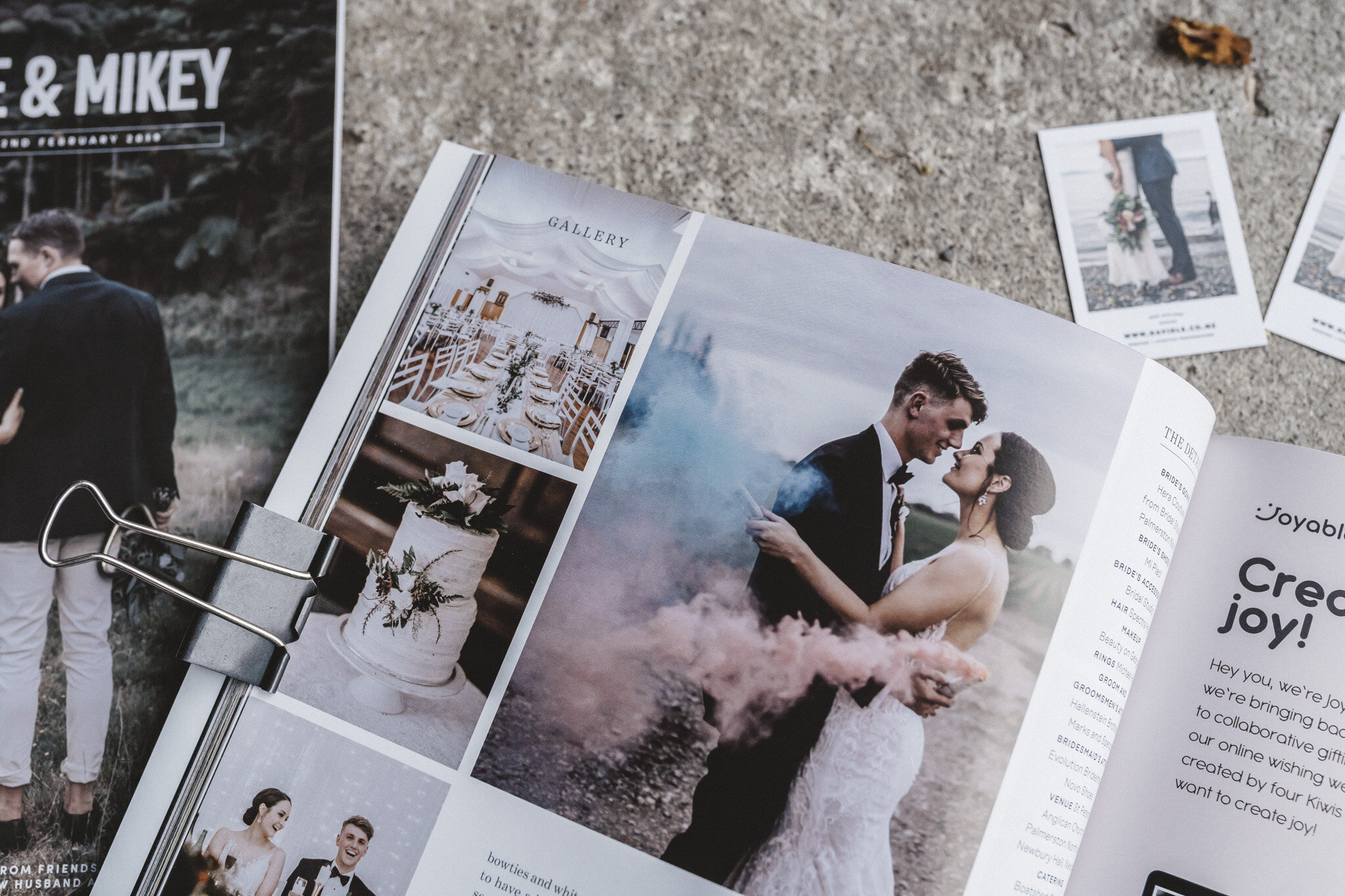 New Zealand Weddings Magazine featuring David Le www.davidle.co.