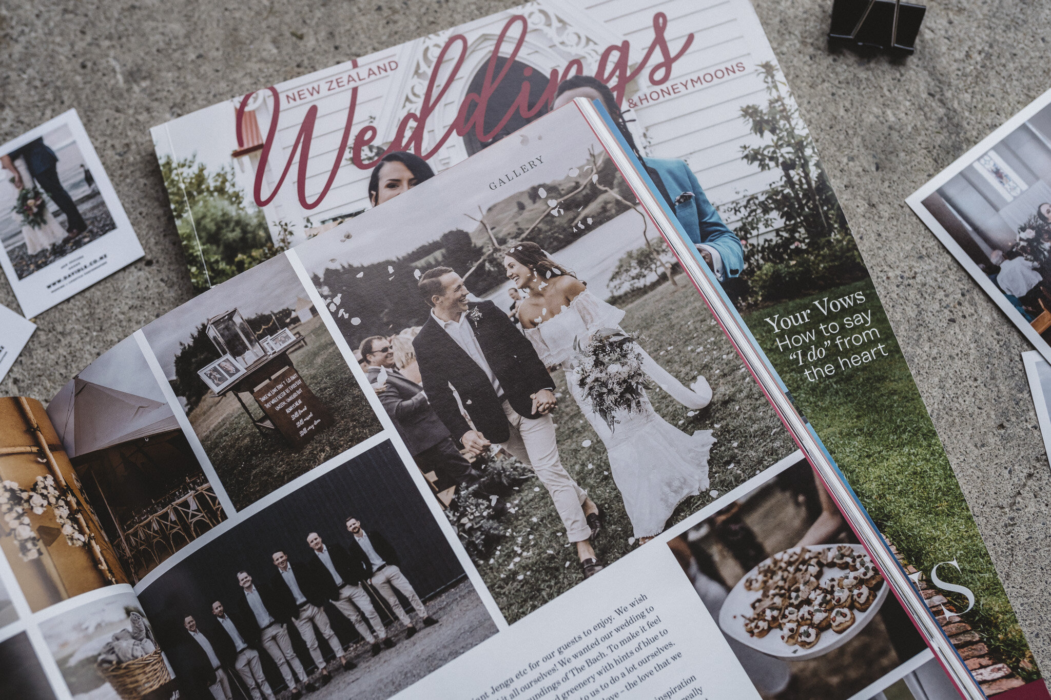 New Zealand Weddings Magazine featuring David Le www.davidle.co.