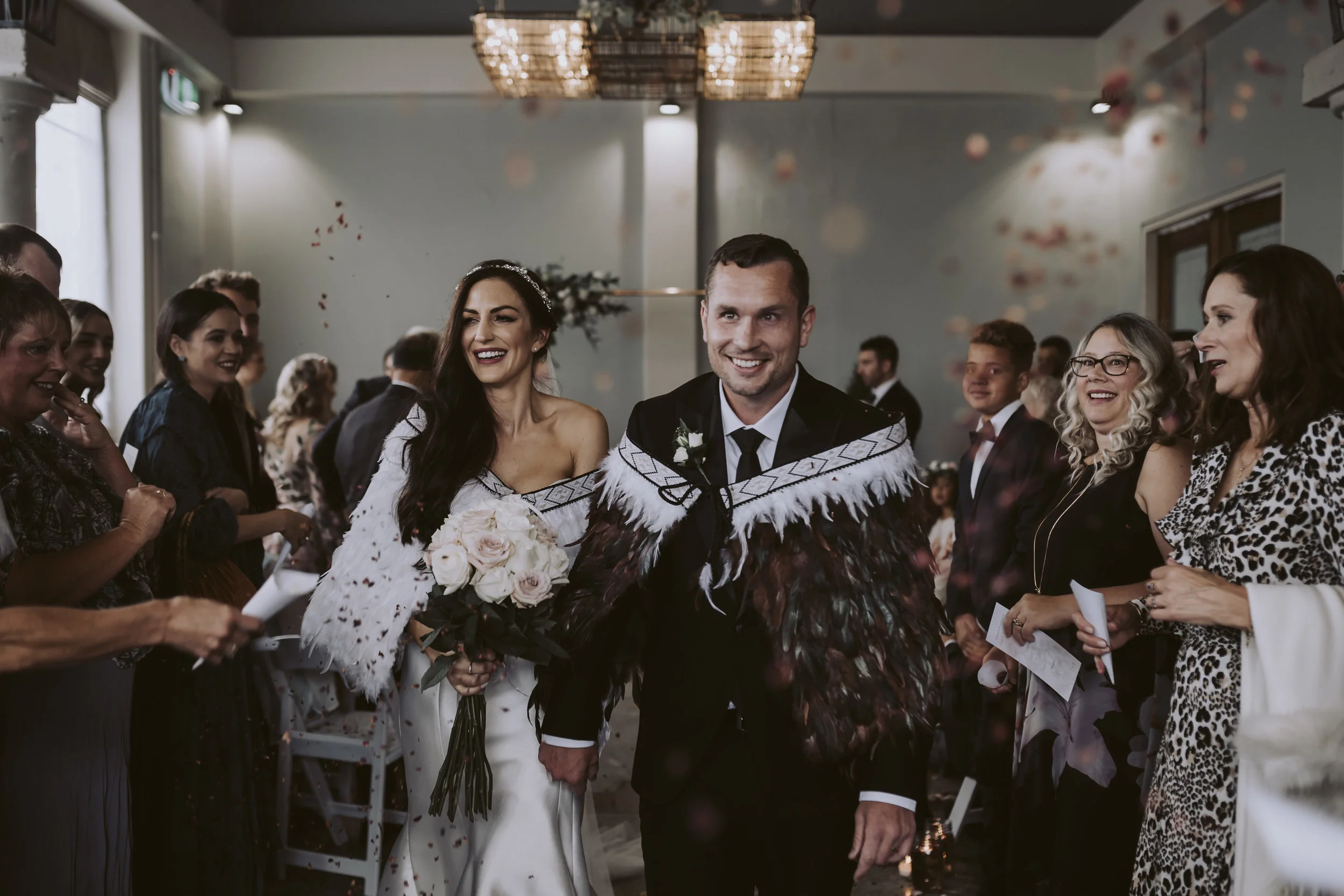 Polly + Rhys featured in the latest issue of NZ Bride and Groom Magazine