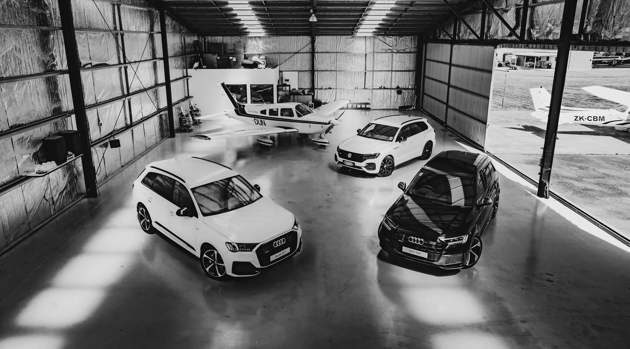 Taking the Audi Sq7 and VW Touareg