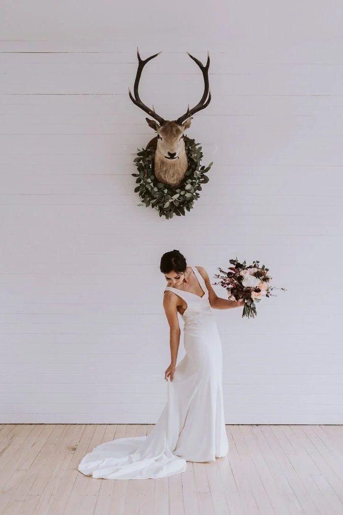 See Ash and Darcy’s Old Forest School Wedding featured over on  Wild Hearts