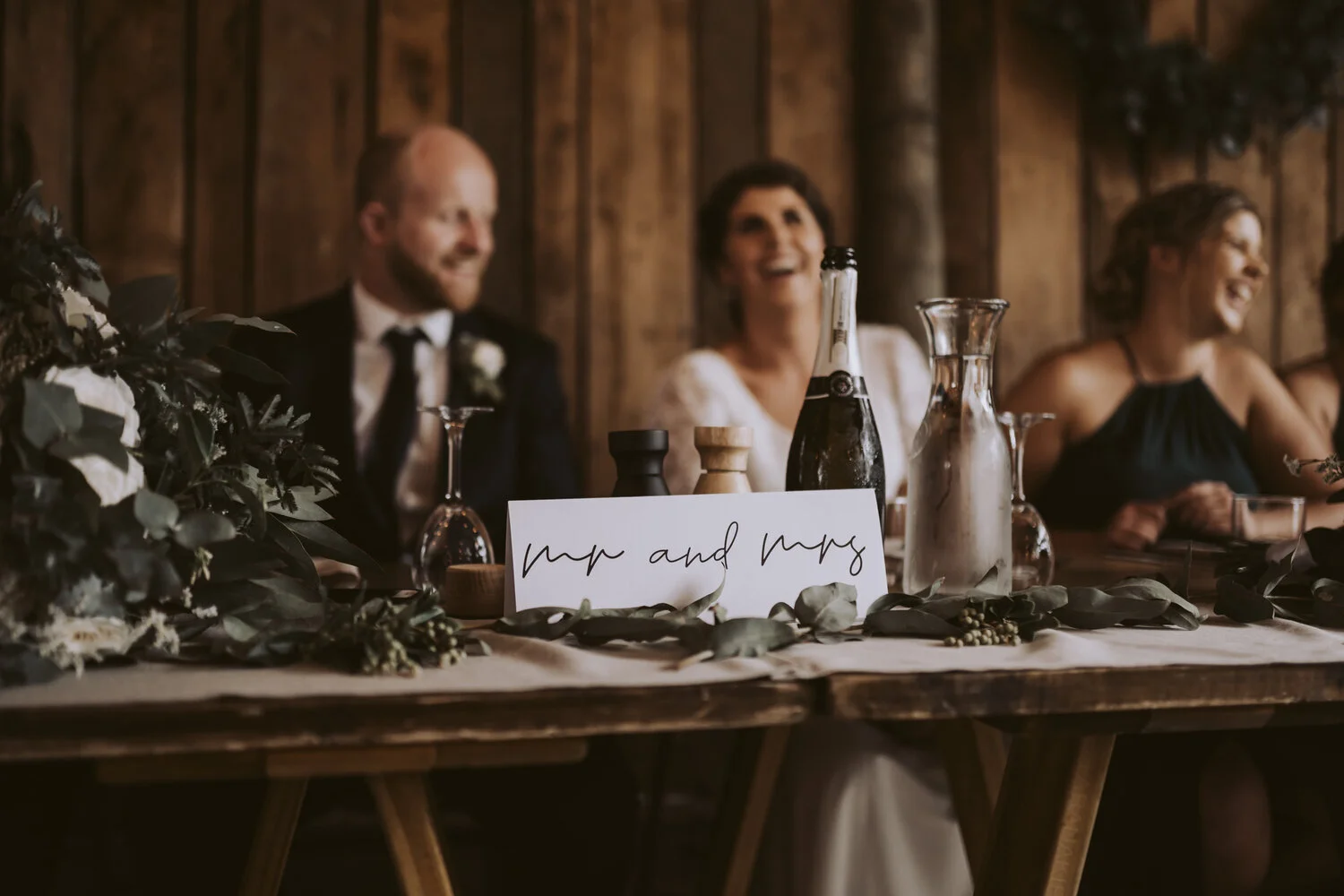 Mark and Ellen's Dekens Barn Wedding Oakura, Taranaki