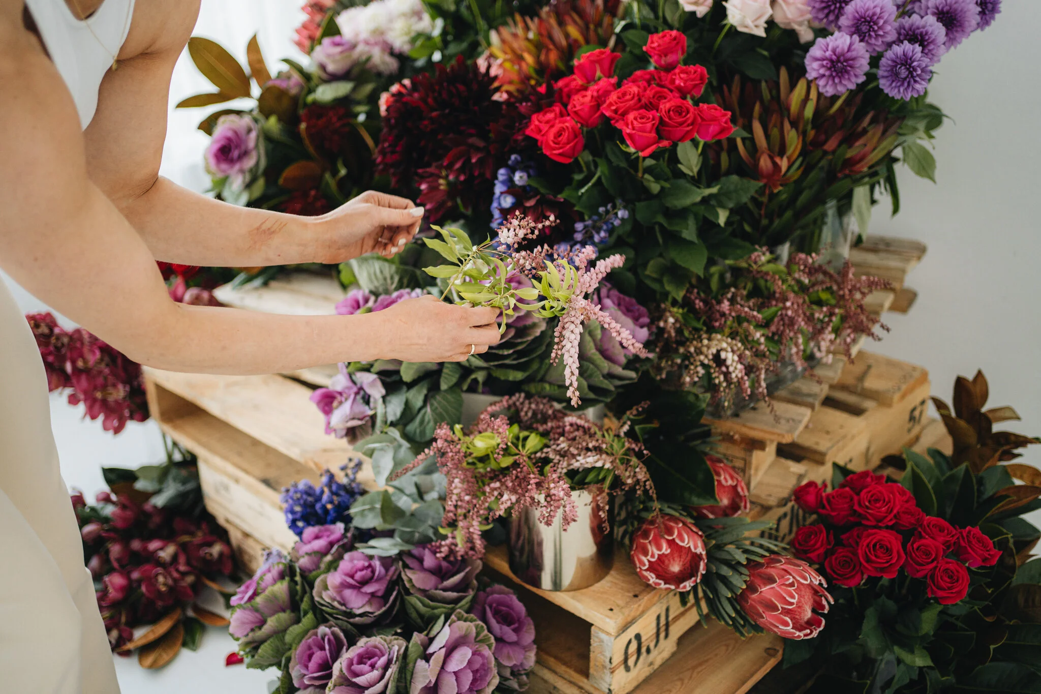 Wellingtons best wedding florist The Wild Flower Wellington Florist