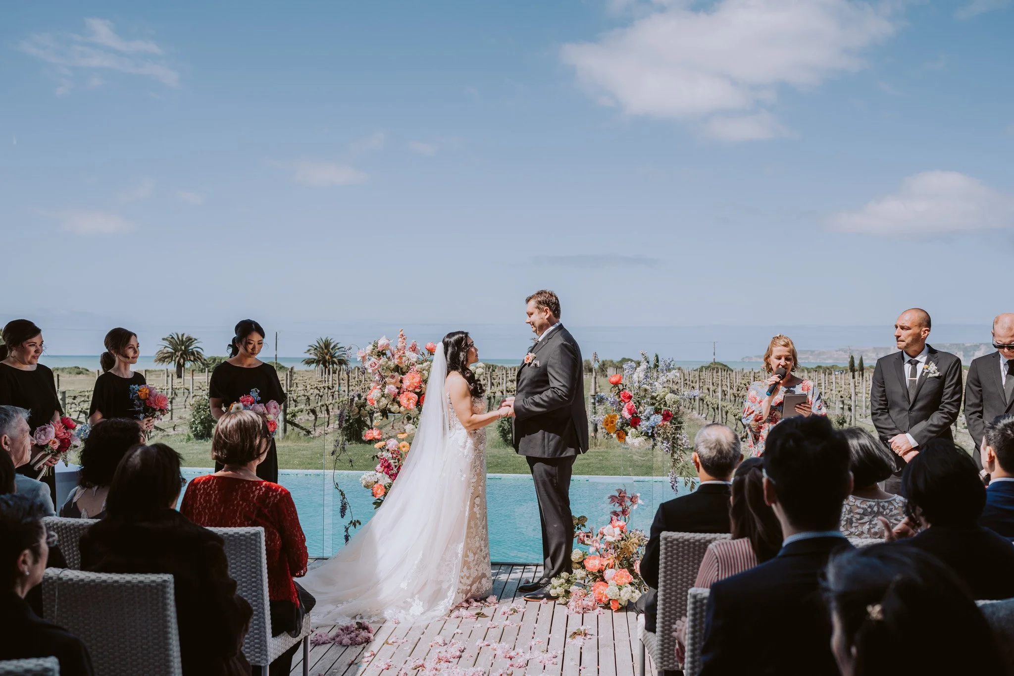 Up to Cape Kidnappers for the Wedding of Ashleigh and Marius — New