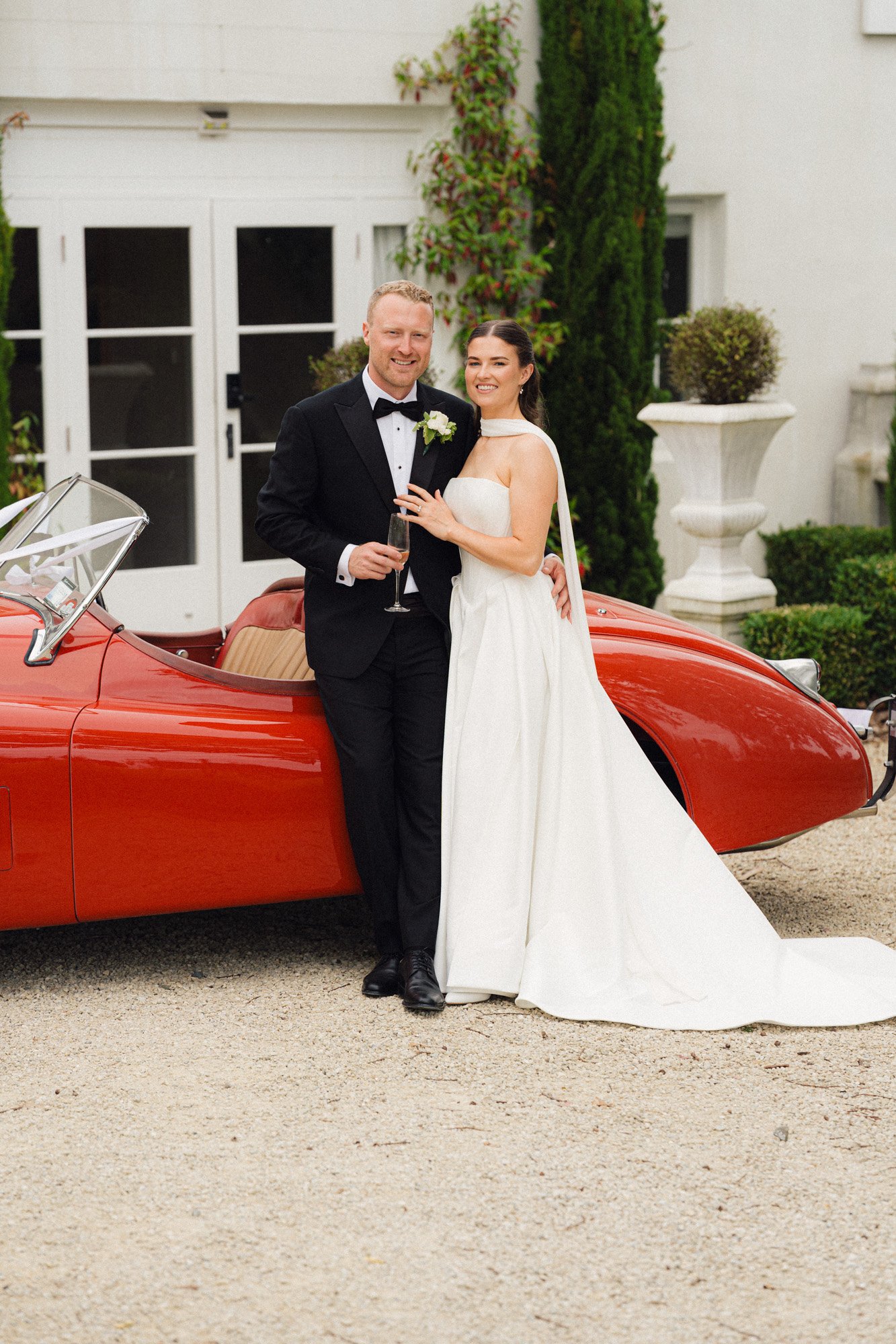 Ella &amp; Jonty’s al fresco wedding at home under the stars in the Wairarapa