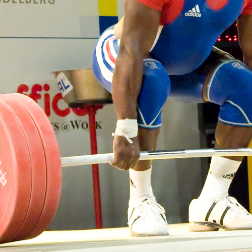 WEIGHT LIFTING - to lift big you need a big grip.