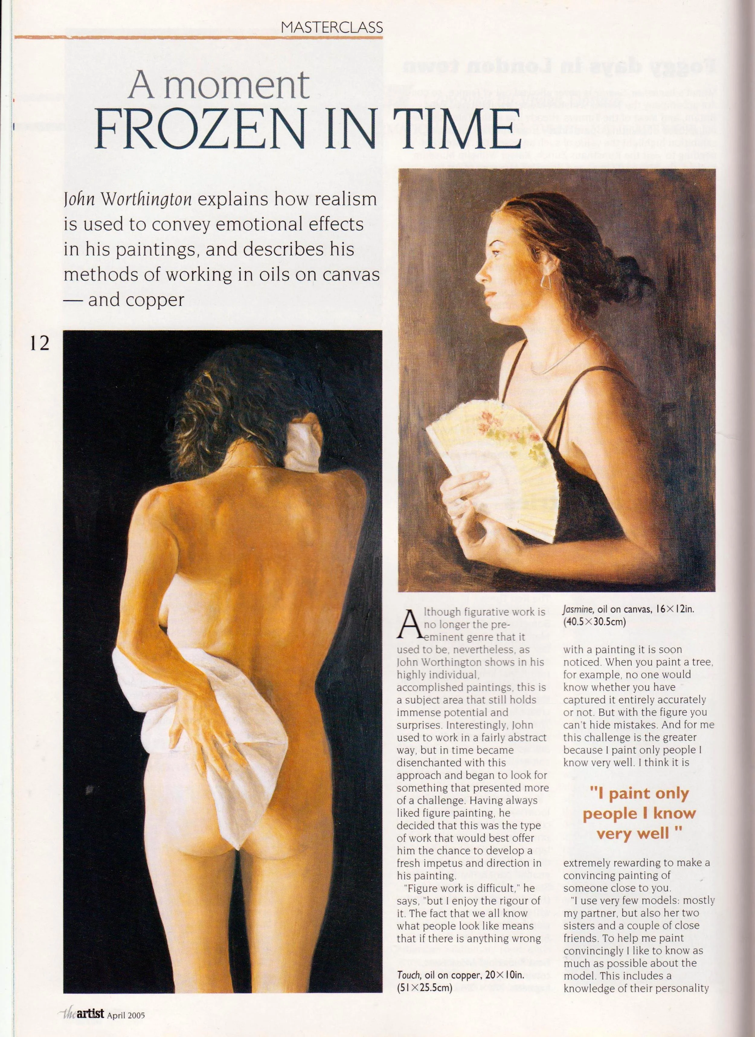 'The Artist' magazine 
