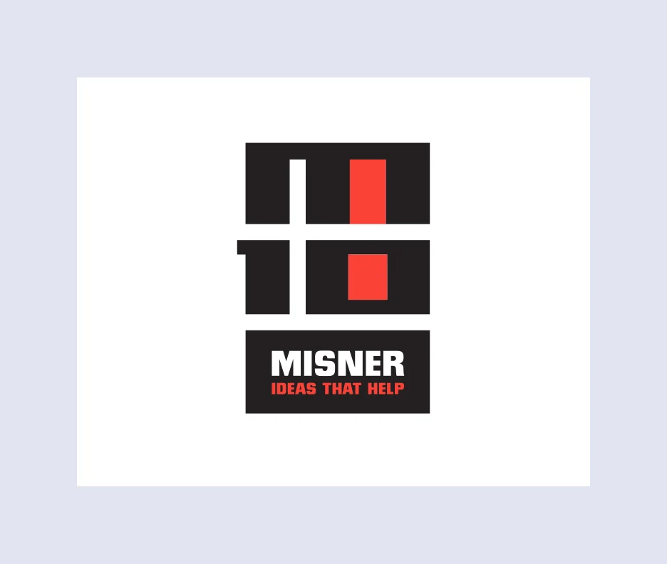 Misner Public Relations 10th Anniversary Logo