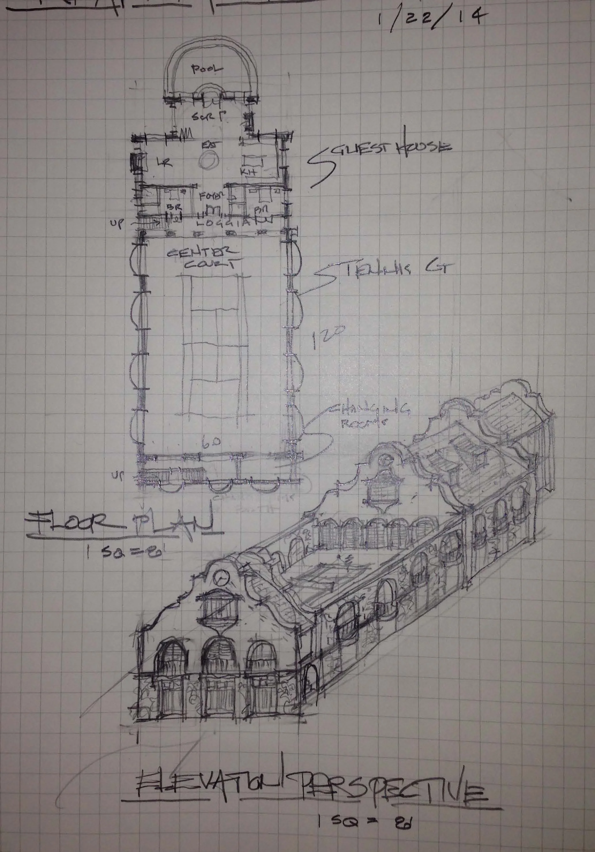 This was the result of daydreaming during a layover in the Charlotte Airport on a rainy summer day.