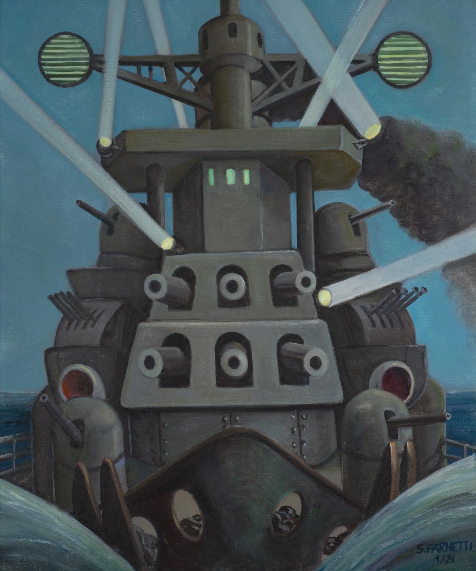Battleship, 2021. Stefano Farnetti