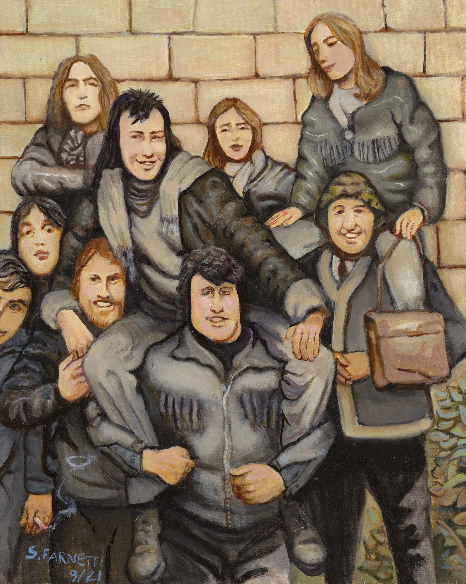 Steve con Amici (Steve with Friends), 2021. Stefano Farnetti