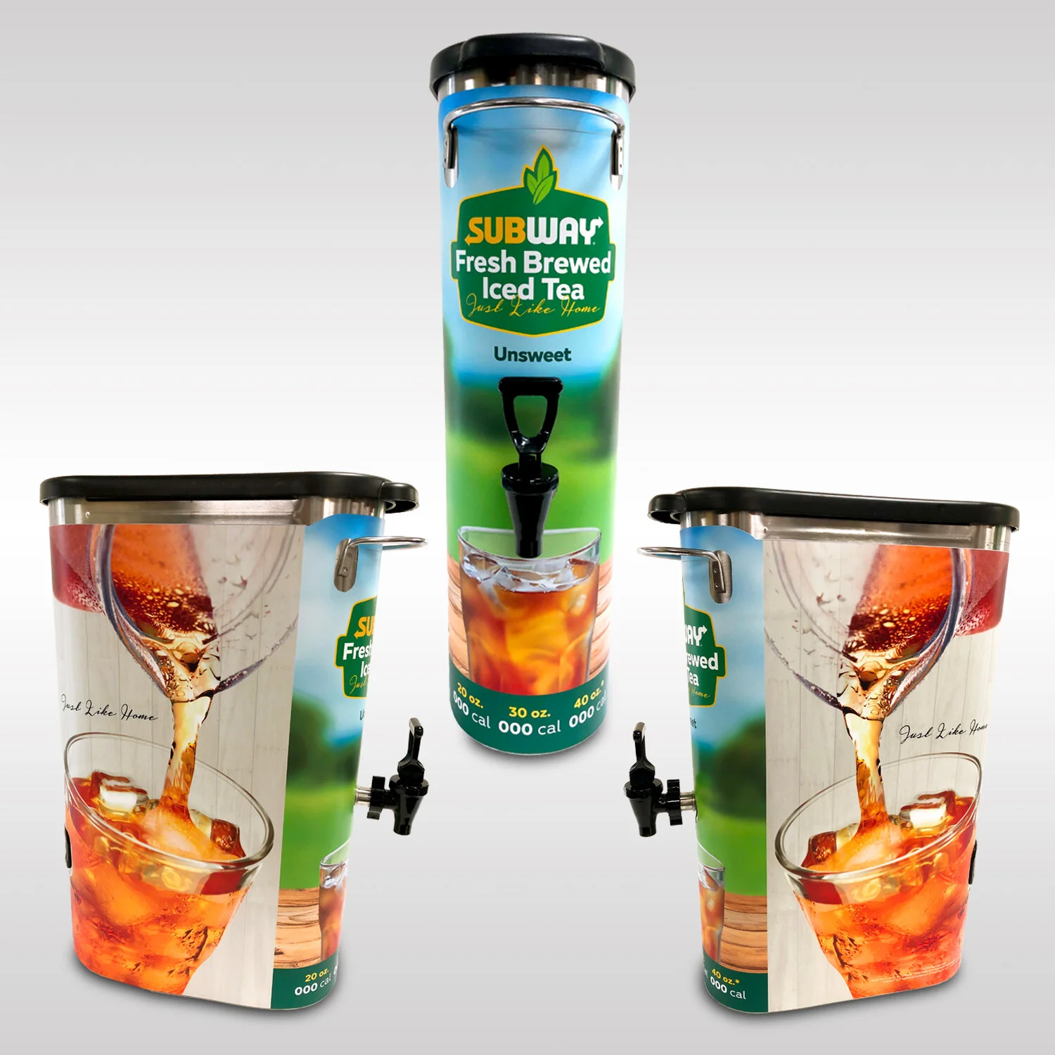 SUBWAY ICED TEA URN WRAP