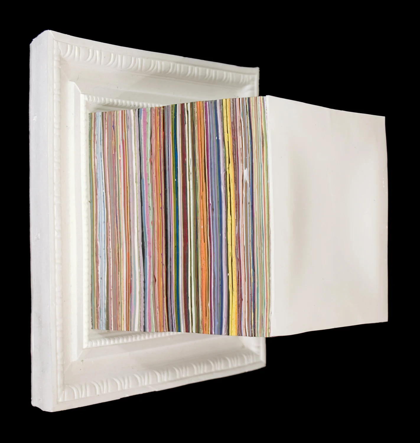 Paint Stacked and Framed White