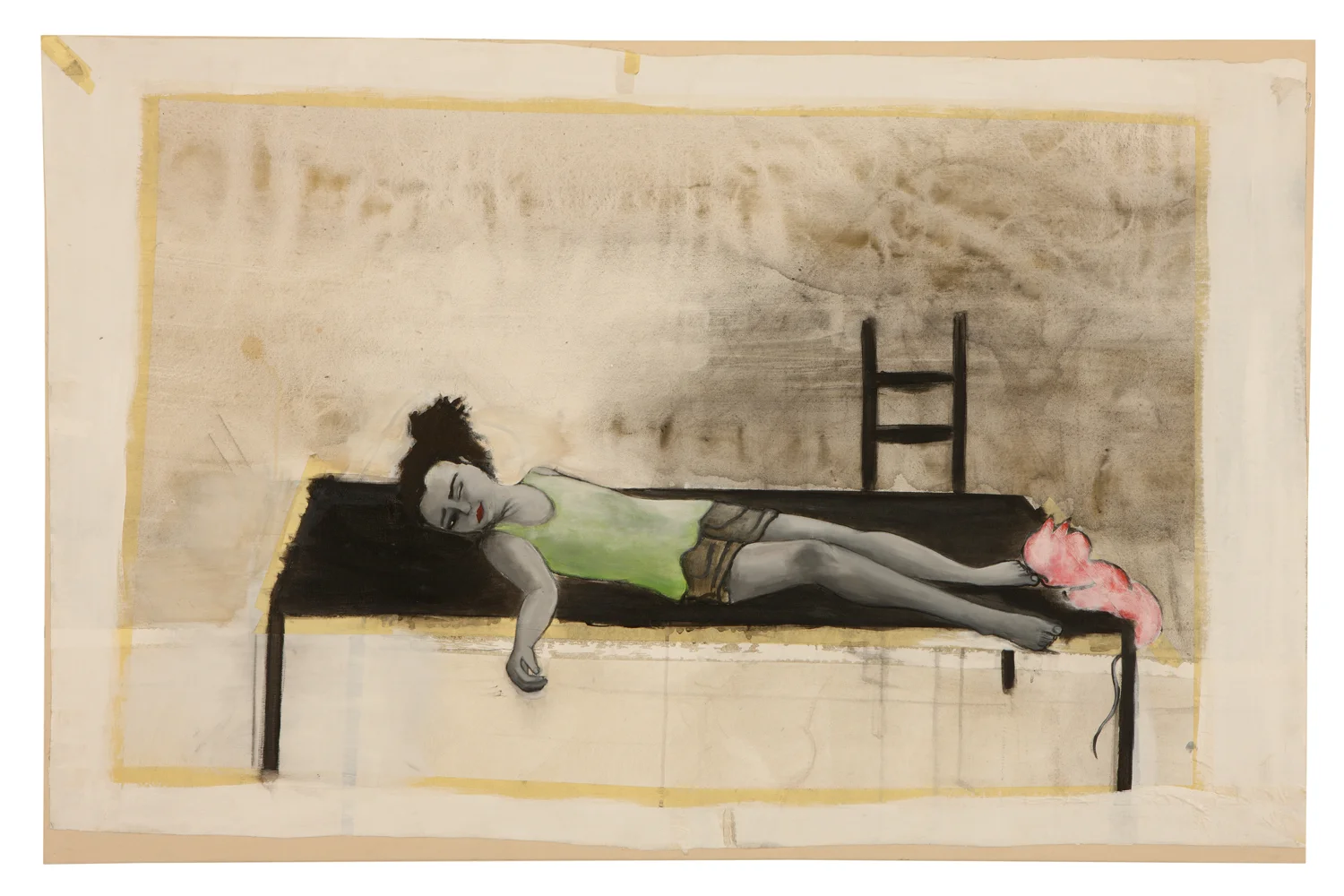 Knocked
Out, acrylic on canvas, 104
x 157 cm, 2008
Normal
0
false
false
false
EN-US
JA
X-NONE
/* Style Definitions */
table.MsoNormalTable
{mso-style-name:"Table Normal";
mso-tstyle-rowband-size:0;
mso-tstyle-colband-size:0;
mso-style-noshow:yes;
mso-style-priority:99;
mso-style-parent:"";
mso-padding-alt:0in 5.4pt 0in 5.4pt;
mso-para-margin:0in;
mso-para-margin-bottom:.0001pt;
mso-pagination:widow-orphan;
font-size:12.0pt;
font-family:Cambria;
mso-ascii-font-family:Cambria;
mso-ascii-theme-font:minor-latin;
mso-hansi-font-family:Cambria;
mso-hansi-theme-font:minor-latin;
mso-ansi-language:EN-US;}