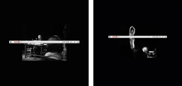 Google Me / Duplicate Self-portrait, 2010, two framed photographs (105 x 75 x 7 cm each), digital collage.