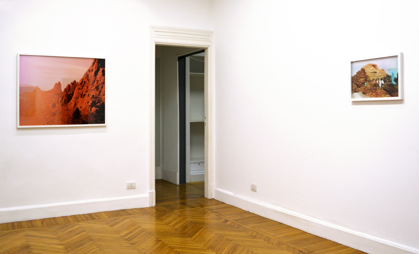 Installation shot, Basim Magdy, Measuring the Last Breaths of Time on a Fading Scale, 2014
