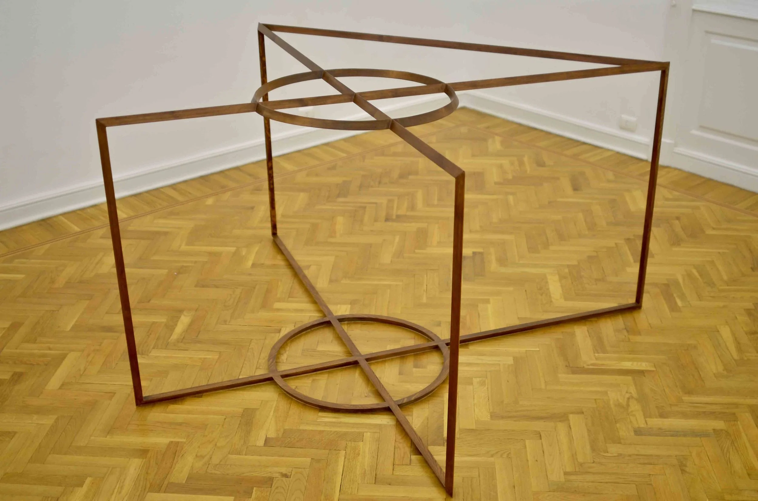 Doa Aly, Sculpture #1(Metamorphoses: The Sequences), polished wood, 100 x 115 x 145 cm. Edition 3 + 1AP 2013