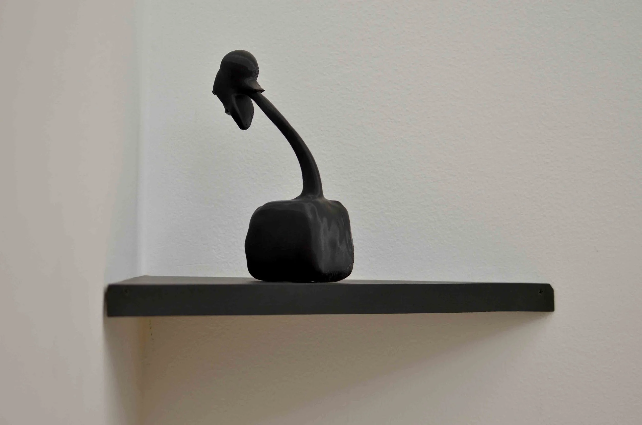 Sarah Samy, Solid, 2014, 3D printed sculpture, 22 cm (H)