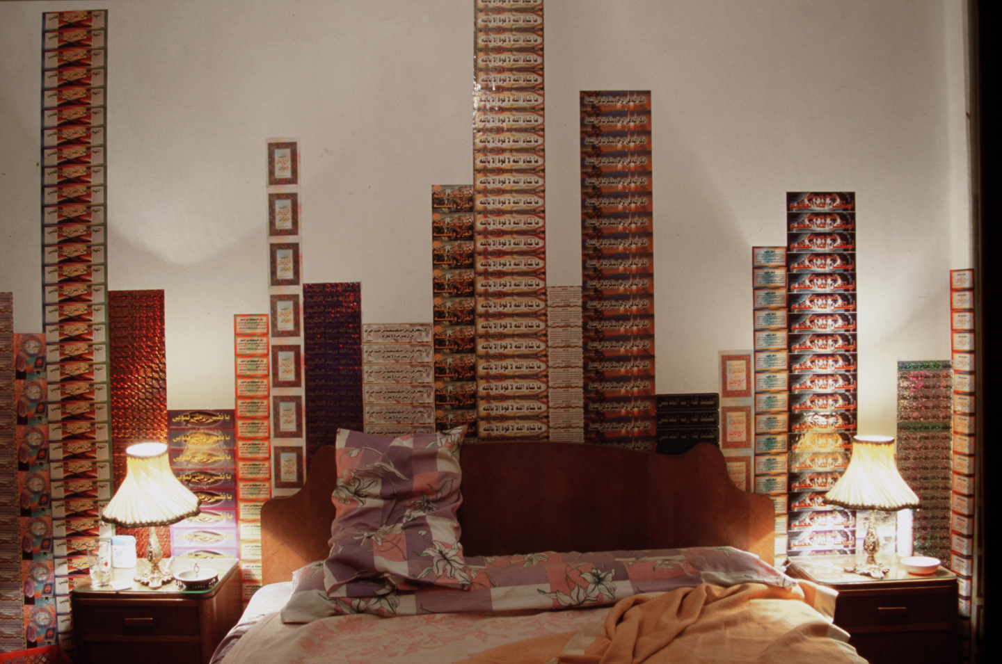 Secure, In a Furnished Flat in Cairo, 2004, site-specific installation. Installation view.