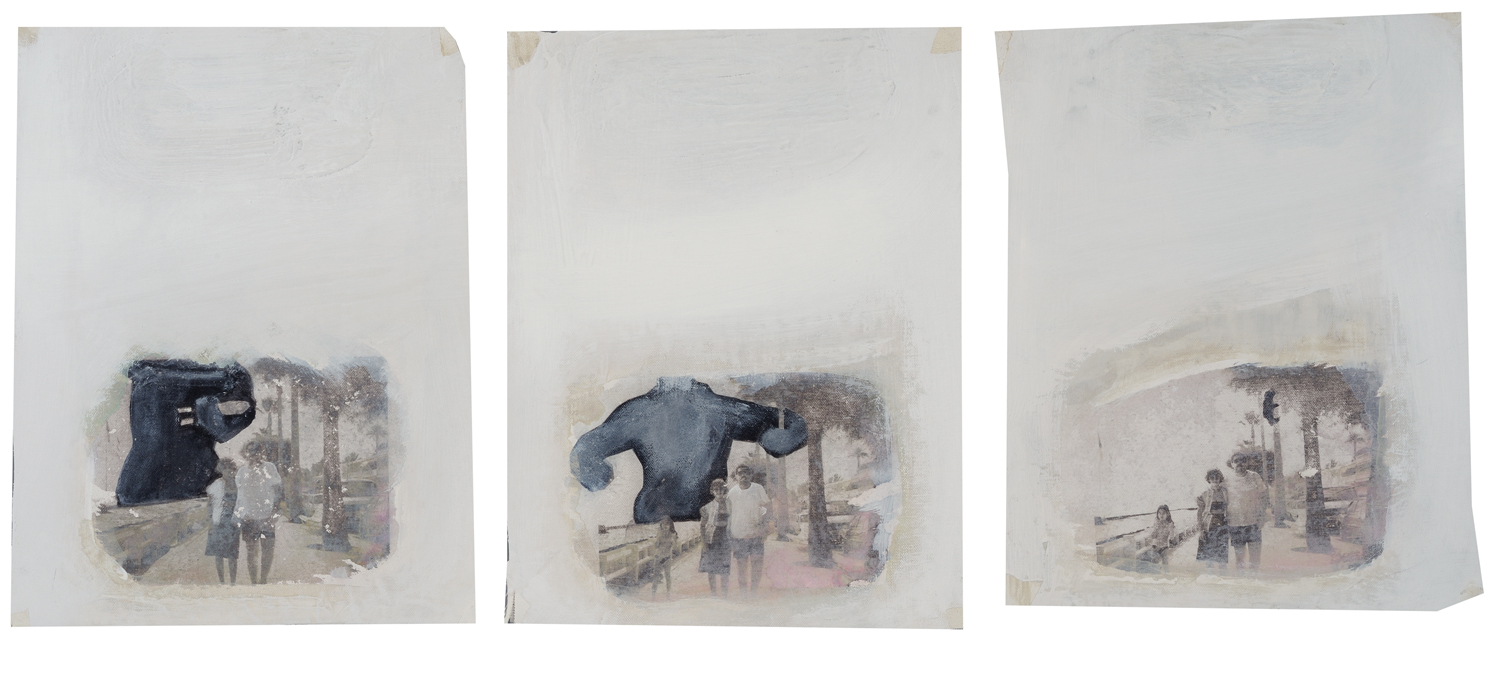  King Kong 1986, 2011, mixed media on canvas, 44 x 34 cm each   