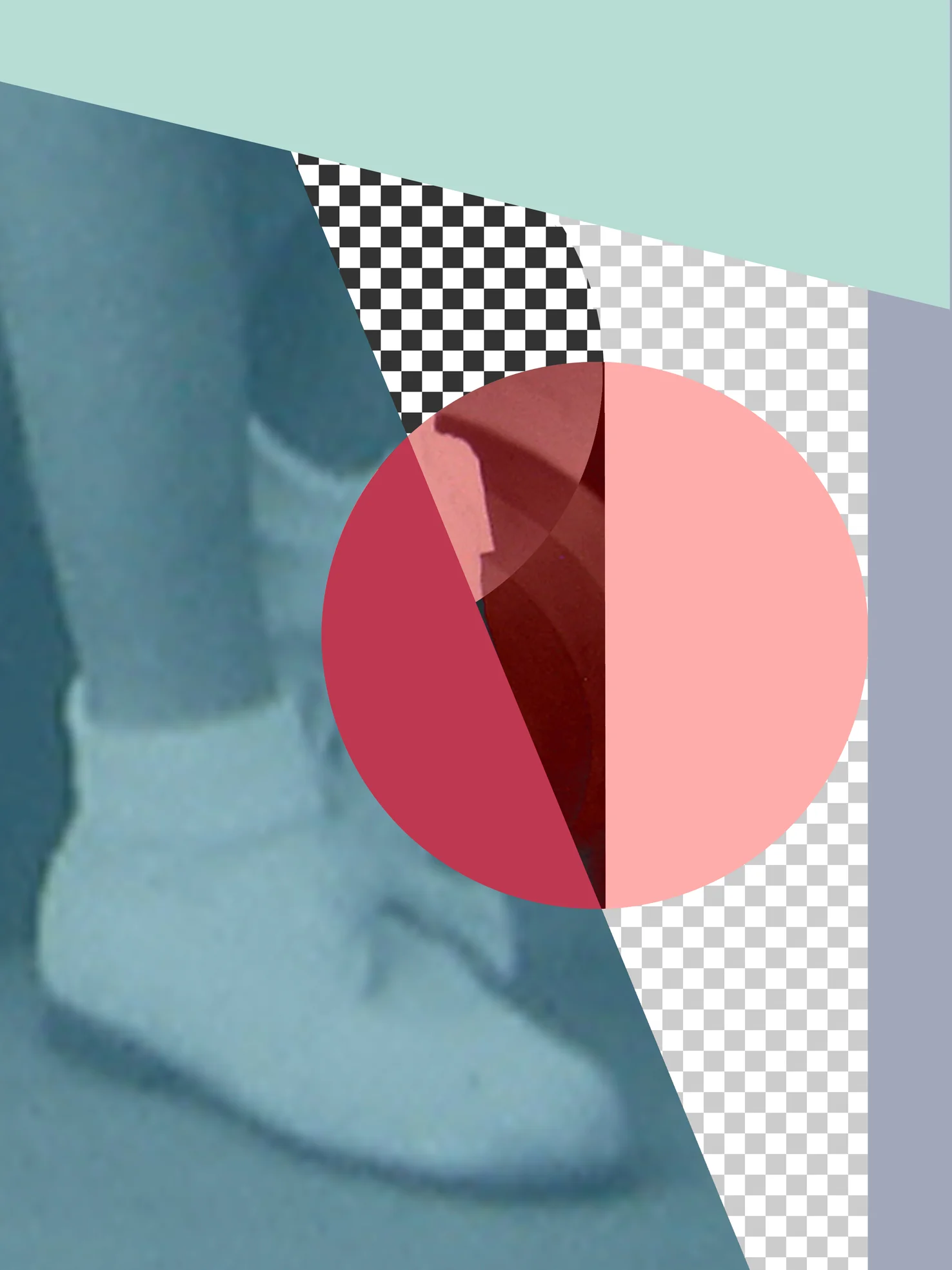 Blue Corner, Yellow Shoes, Binary Is A False Idol, 2016, C-Print, 104 x 79 cm