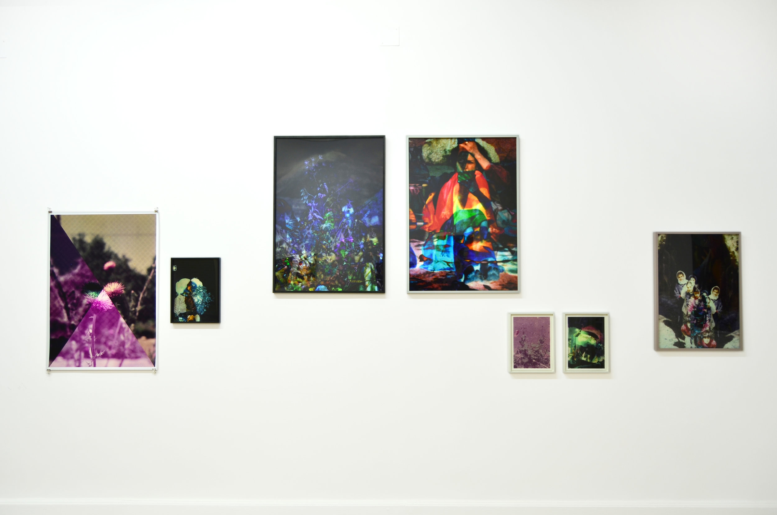  Installation view from the exhibition Spectral Days in Gypsum, 2013 