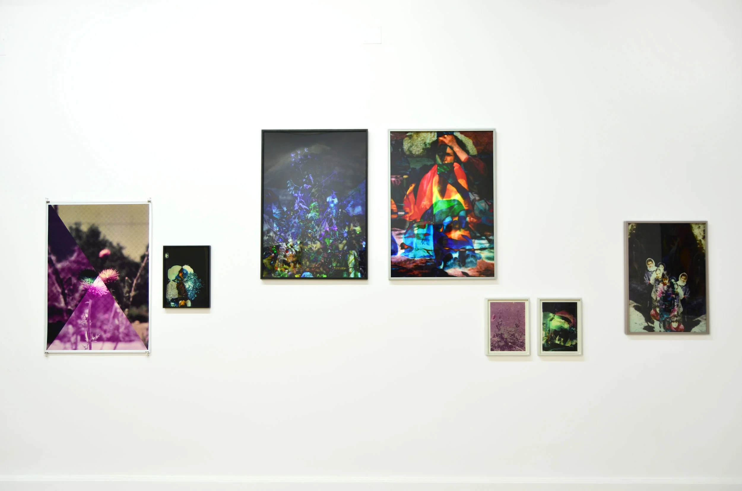 Installation view from the exhibition Spectral Days in Gypsum, 2013